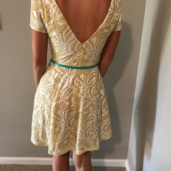 Mini patterned dress - Picture 2 of 4